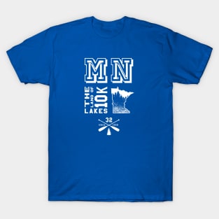 Minnesota MN Land of 10,000 Lakes T-Shirt